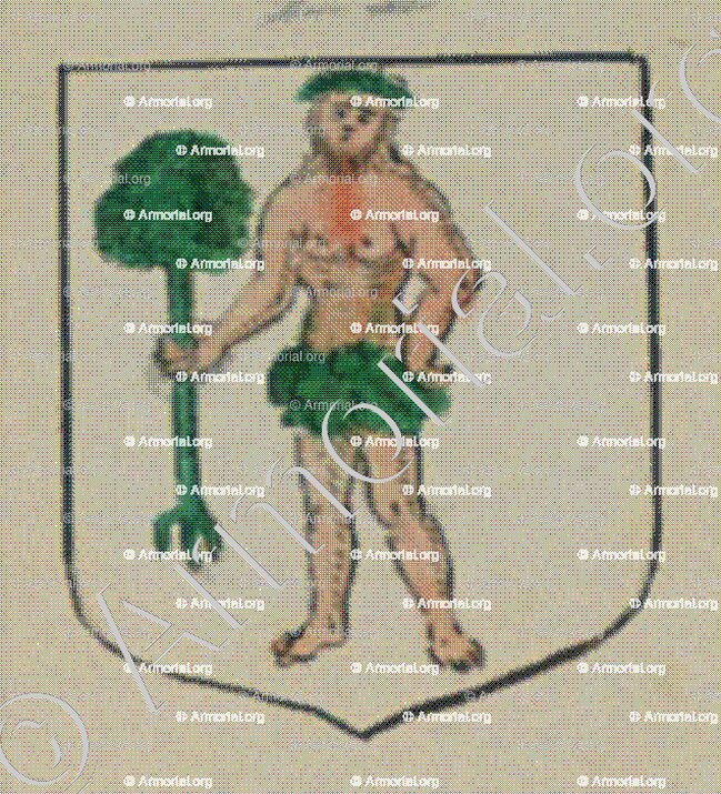 LOCKMAN (Alsace)_Blason enregistré sous le règne de Louis XIV_France 