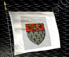 drapeau-COMPEYS _Genève avant 1535._Suisse