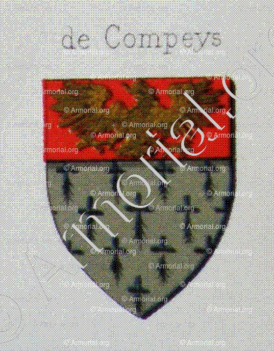 COMPEYS _Genève avant 1535._Suisse