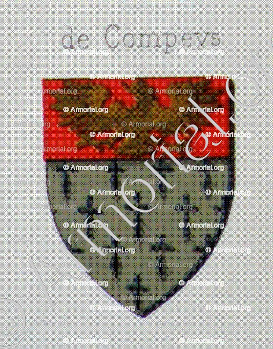 COMPEYS _Genève avant 1535._Suisse