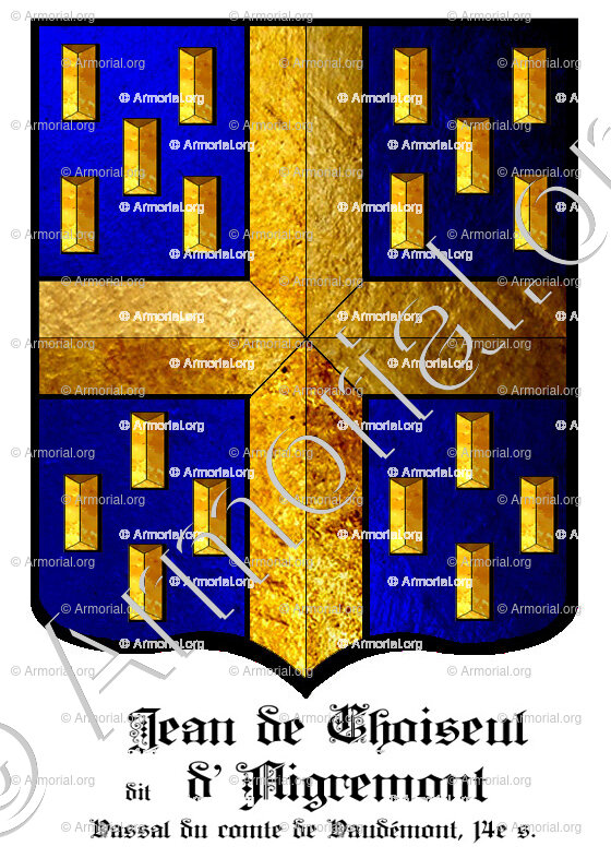 JEAN de CHOISEUL dit d'AIGREMONT