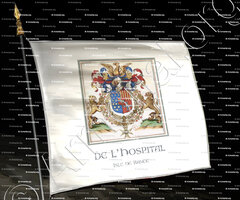 drapeau-de L'HOSPITAL_Isle de France_Royaume de France