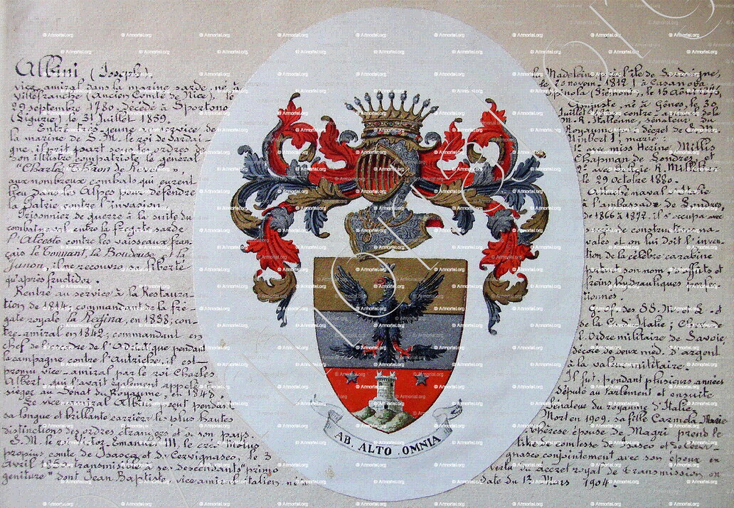 AB ALTO OMNIA_Armorial Nice. (J. Casal, 1902) (Bibl. mun. de Nice)_France (Albini) (i)