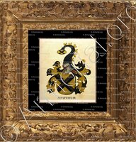 cadre-ancien-or-VITZTHUM_Wappenbuch der Stadt Basel . B.Meyer Knaus 1880_Schweiz 