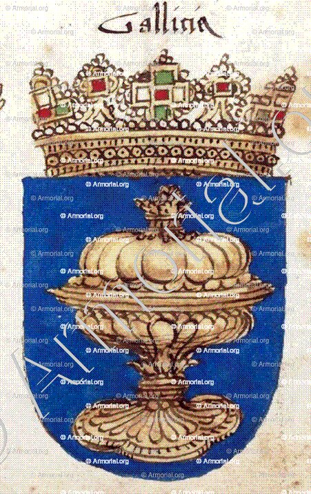 GALICIA_Wappenbuch der Arlerg Bruderschaft._España