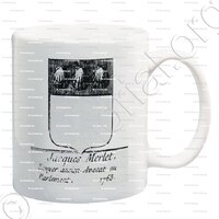 mug-MERLET_Ecuyer du roi, 1765, Paris._France