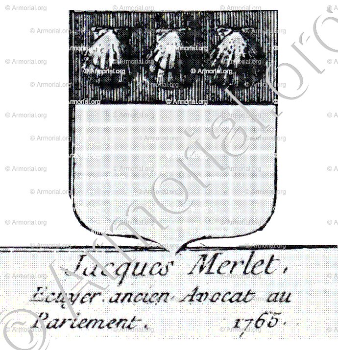 MERLET_Ecuyer du roi, 1765, Paris._France