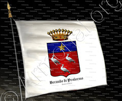 drapeau-BERAUDO di PRALORMO_Contea di Nizza. Comte._Italia Francia