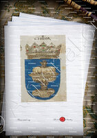 velin-d-Arches-GALIZIA_Wappenbuch der Arlerg Bruderschaft._España