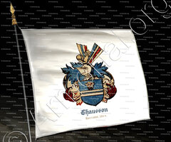 drapeau-CHAUSSON_Lorraine, 1550._France..