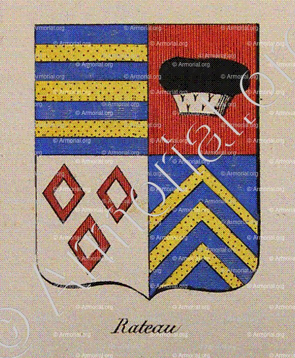 RATEAU_Armorial de l'Empire Français par Henry Simon, 1812._France ()