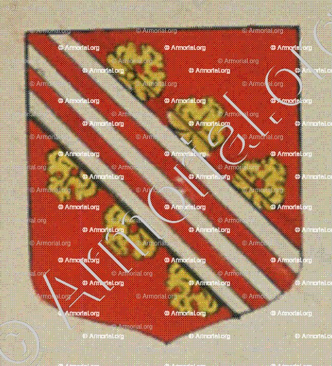 L'Officialité de l'Evêché de Strasbourg (Alsace)_Blason enregistré sous le règne de Louis XIV_France 