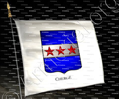 drapeau-CHERGE_Armorial Philippe de Fleury. Paris._France