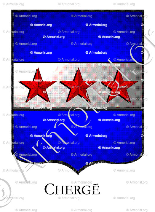 CHERGE_Armorial Philippe de Fleury. Paris._France