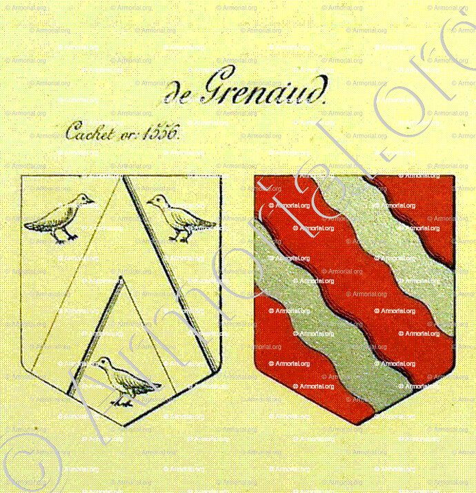 de GRENAUD_1556, Duché de Savoie_France