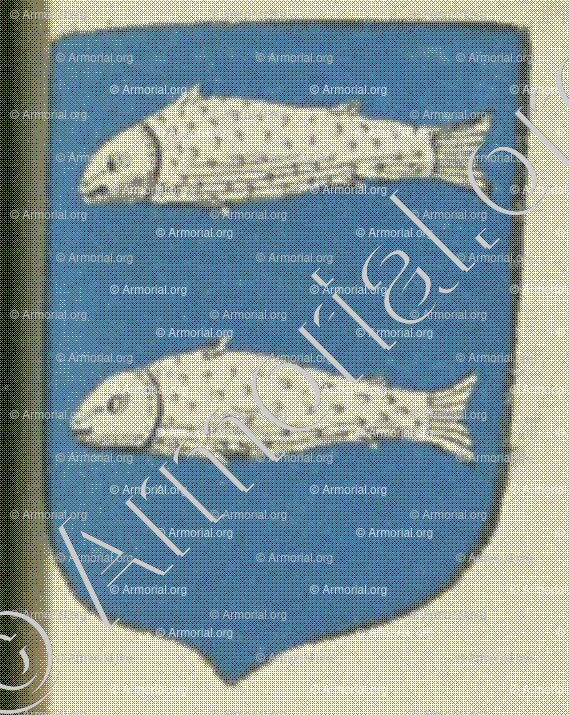 MOUNIER (La Rochelle)_Blason enregistré sous le règne de Louis XIV._France