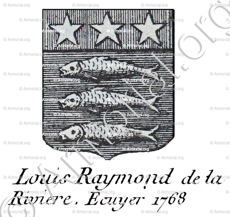 RIVIERE (de la)_Ecuyer, 1768, Paris._France
