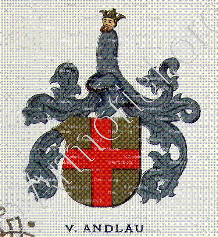 ANDLAU_Wappenbuch des Stadt Basel. Meyer Kraus, 1880_Schweiz