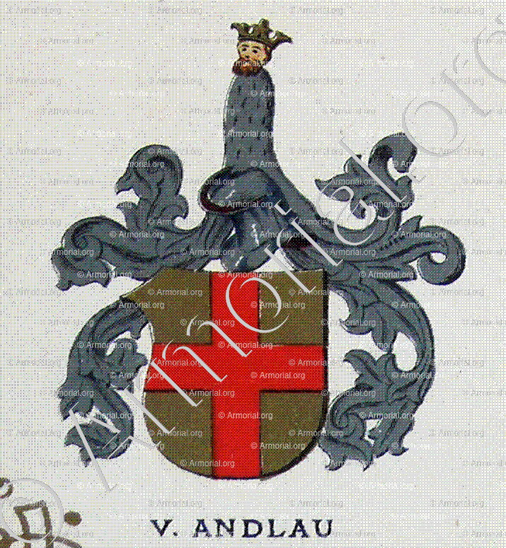 ANDLAU_Wappenbuch des Stadt Basel. Meyer Kraus, 1880_Schweiz