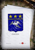 velin-d-Arches-CHITTON_Armorial Philippe de Fleury. Paris._France