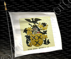 drapeau-Von der MÜHLL_Wappenbuch der Stadt Basel . B.Meyer Knaus 1880_Schweiz 