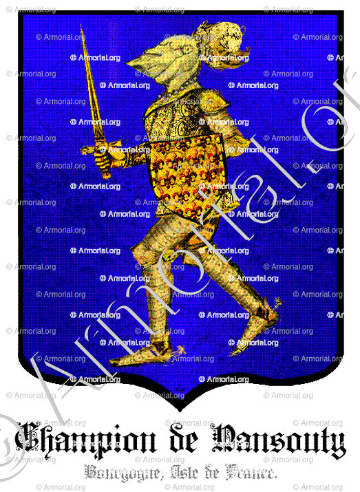 CHAMPION de NANSOUTY_Bourgogne, Isle de France._France