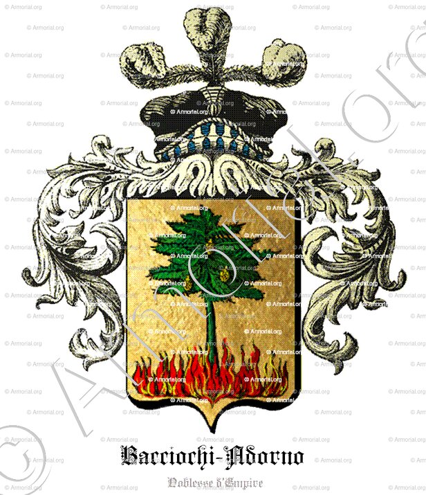 BACCIOCHI-ADORNO_Noblesse d''Empire. Corse._France - Copie