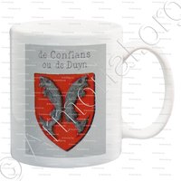 mug-de CONFLANS ou de DUYN _Genève avant 1535._Suisse