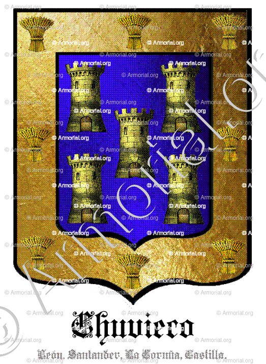 CHUVIECO_León, Santander, La Coruña, Castilla._España