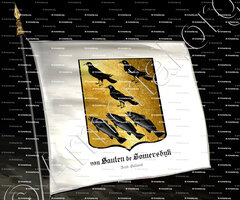 drapeau-van SANTEN de SOMERSDYK_Zuid-Holland_Nederland +