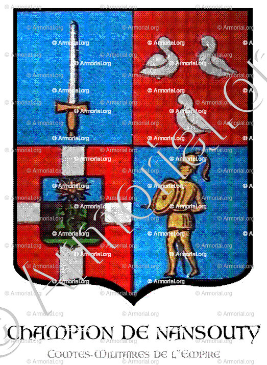 CHAMPION de NANSOUTY_Comte-Militaire de l'Empire Français_France