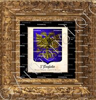 cadre-ancien-or-d'ANGLADE_Marquis d'Anglade, seigneurs de Sarrazan vers 1512._France