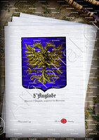 velin-d-Arches-d'ANGLADE_Marquis d'Anglade, seigneurs de Sarrazan vers 1512._France