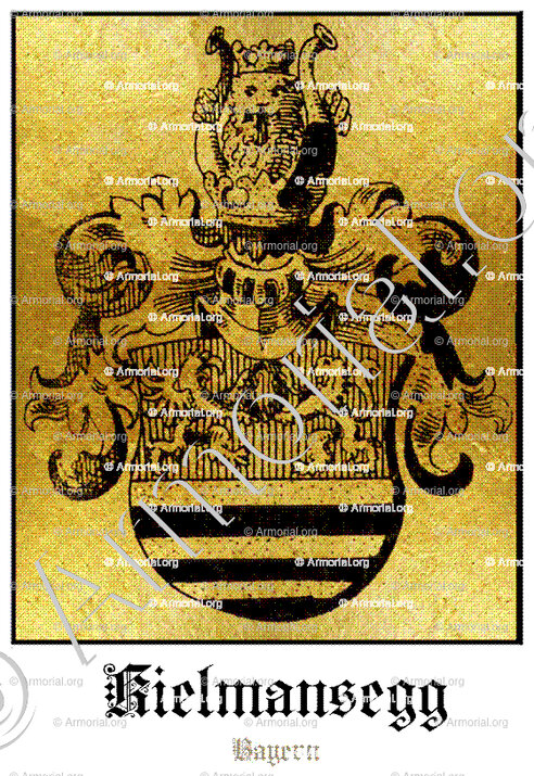 KIELMANSEGG_Bayern, 1628._Deutschland..