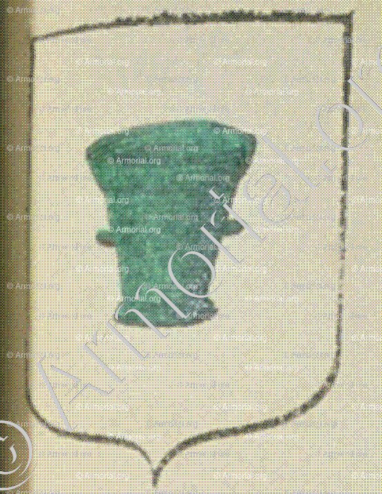 MOUTIER fils (La Rochelle)_Blason enregistré sous le règne de Louis XIV._France