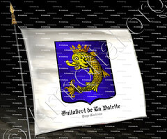 drapeau-GUILABERT de LA VALETTE_Pays Castrais. Languedoc._France