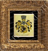 cadre-ancien-or-von EPTINGEN_Wappenbuch der Stadt Basel . B.Meyer Knaus 1880_Schweiz