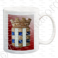 mug-VICHY_Email armes de Vichy (Bourbonnais)_France (iii)