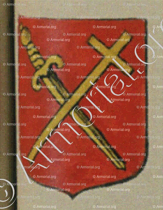 de St MARTIN de FOISREUDE (Alsace)_Blason enregistré sous le règne de Louis XIV_France