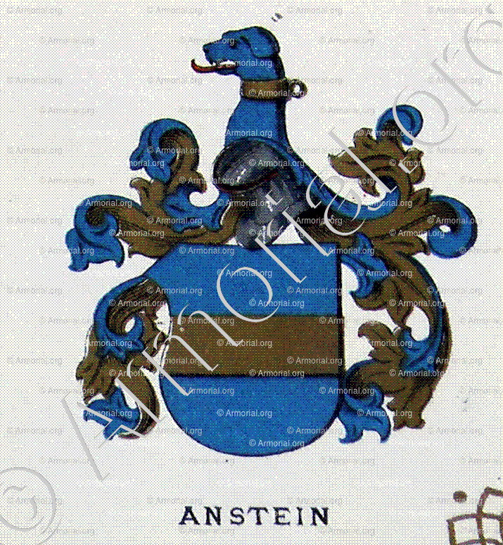 ANSTEIN_Wappenbuch des Stadt Basel. Meyer Kraus, 1880_Schweiz