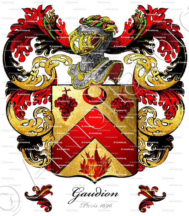 GAUDION_Paris 1696._France (1)