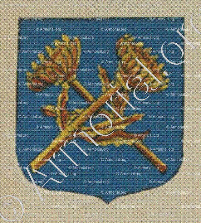 de STOKKEN (Alsace)_Blason enregistré sous le règne de Louis XIV_France