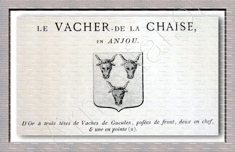 Le VACHER de la CHAISE