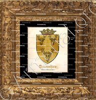 cadre-ancien-or-Duke of DEVONSHIRE_Devonshire_England