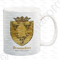 mug-Duke of DEVONSHIRE_Devonshire_England