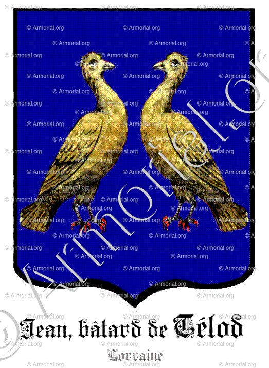 Jean, bâtard de TÉLOD_Lorraine_France