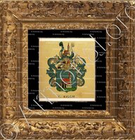 cadre-ancien-or-Von KILCH_Wappenbuch der Stadt Basel . B.Meyer Knaus 1880_Schweiz 