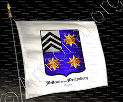 drapeau-WELLENS de ten MEULENBERG_Anvers_Belgique