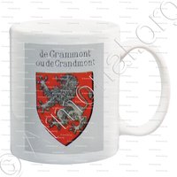 mug-de GRAMMONT ou de GANDMONT _Genève avant 1535._Suisse