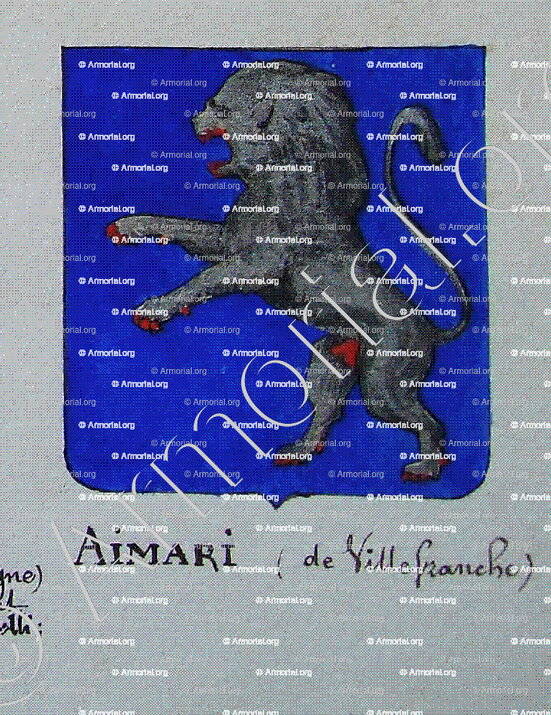 AIMARI_Armorial Nice. (J. Casal, 1902) (Bibl. mun. de Nice)_France (i)
